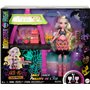 Monster High Poupée et ensemble de jeu, Lagoona Blue Scare-adise Island Snack Shack avec accessoires alimentaires et boissons à 