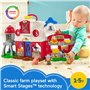 Fisher-Price Little People Jouet d'apprentissage pour tout-petits à partir de 1 an - Jeu de ferme avec étapes intelligentes pour