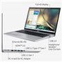 Acer Aspire 5 A515-56-36UT Ordinateur portable mince | Écran Full HD de 15,6 po | Processeur Intel Core i3-1115G4 de 11e générat