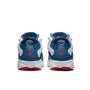 Nike Jordan 322992-012 Chaussures de basket-ball à 6 anneaux pour homme Blanc/rouge université/Gris acier clair/bleu véritable, 