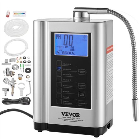 VEVOR Ioniseur d'Eau PH 3