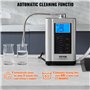 VEVOR Ioniseur d'Eau PH 3,5-10,5 Purificateur d'Eau à l'Acide Alcalin ORP +500 à -550 mV Électrolyseur Électrode 5 Plaques 7 Rég