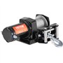 VEVOR Treuil électrique 907 kg, 12 V CC treuil pour VTT/UTV avec câble en acier à 7 brins de Φ0,4 x 1188,7 cm, télécommande à di