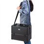 VEVOR Mallette de Maquillage Plateaux 6 Niveaux Boîte de Rangement Portable 370 mm avec Poignée, Sangle, Trousse Maquillage Prof