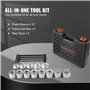 VEVOR Kit Extracteur de Roulements et Silentbloc 36PCs, Outils de Montage et de Démontage de Silentblocs Bague en Acier, avec Ét