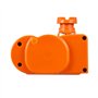 VEVOR Cric Losange 3 T 12 V DC Cric Électrique à Ciseaux Levée 130-370 mm 170-420 mm Cric de Levage avec Clé à Chocs Manivelle C