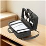 VEVOR Étui de Transport pour PS5 Slim, Sac de Voyage pour Playstation 5 Antichoc EVA, Doublure Douce, Séparateurs Rembourrés, Po
