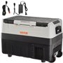 VEVOR Glacière Électrique Portable de 35 L Réfrigérateur de Voiture Portable 12/24 V CC 100-240 V CA Frigo Voiture Double Zone 0