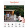 VEVOR Climatiseur Portable, 9 L, Refroidisseur d'Air à Évaporation Silencieux Mobile, avec Minuterie 12 heures, Télécommande, 3 