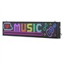 VEVOR Enseigne Lumineuse LED Programmable 99x19 cm, Panneau d’Affichage Numérique Couleur Pleine P10, GIF à Motifs de Texte Pers