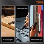 VEVOR Mini meuleuse droite 820 W 7000-30000 tr/min 6 vitesses Ponceuse multifonction avec câble de 1,8 m et pince de serrage 1/4