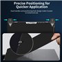 Creality Ender 3 V3 SE Lot de 3 plaques de construction officielles 235 x 235 mm, plate-forme d'impression flexible et amovible 