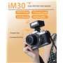 Mini Speedlite GN15 avec 7 Niveaux de Puissance