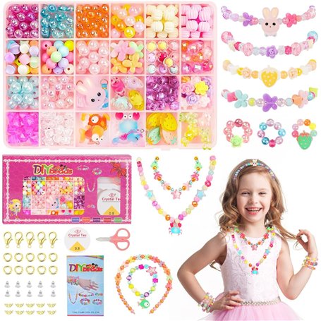 PITMT Perles pour Bracelet Enfant