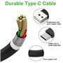 Toxaoii Câble de charge USB de type C compatible avec les casques sans fil Jabra Elite 75t Elite 85t Active 75t, Skullcandy Indy