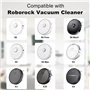 Chiffons Chuancheng pour aspirateur Xiaomi Roborock S6 S5 MAX S60 S65 S5 S50 S55 E25 E35 - Blanc - Tissu - 3 pièces - Sol dur