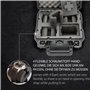 mc-cases ® Valise de Montres pour 4 Montres - Mallette a Montre de Transport - étanche/verrouillable/Grande Protection - Made in