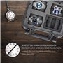 mc-cases ® Valise de Montres pour 4 Montres - Mallette a Montre de Transport - étanche/verrouillable/Grande Protection - Made in
