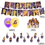Deco Anniversaire Basket Ensemble 32PCS De Décorations De Fête de Anniversaire Basket-Ball Ensemble De Décorations De Fête De Ba
