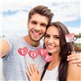25 PCS Accessoire Photobooth,Photomaton,Photo Booth, Accessoires de Cabine Photo,Masquerade Accessoires de Photos, Décorations A