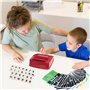 Letters Learning Educational Games jouet d'apprentissage pour les enfants d'âge préscolaire carte mémoire flash d'enseignement p