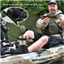 WD-Outhing Porte-gobelet Multifonction pour Kayak, Porte-Boisson, Porte-Bouteille, Support de téléphone, Outil de pêche et Range