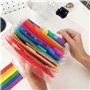 YINENGD 2 Pièces Dossier De Fichiers Extensible，Organisateur Fichiers Accordéon con 13 Compartiments，pour Chèques, Cartes, Dossi