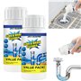 2 Pièces Mousse nettoyante pour Canalisations 100g