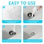 2 Pièces Mousse nettoyante pour Canalisations 100g,Nouveau Nettoyant pour Cuvette de Toilette 2024,Nettoyant WC Extra Fort,Convi
