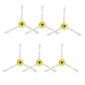 VVSUN Lot de 6 brosses latérales de rechange pour iRobot Roomba 500 & 600 & 700 Series 600 610 620 760 770 780
