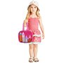 fash n kolor® Accessoires de poupée pour bébé - 6 Accessoires dans Un Sac à Langer - Bouteille Magique - Accessoires de poupée -
