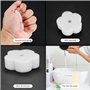 18 Pièces Éponge Absorbante d'Huile, Absorbeur d'Éponge de Piscine, Éponge de Filtre Absorbant d'Huile pour Piscine, Bain à Remo