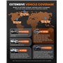 Ancel AD310 Valise Diagnostic Auto Multimarque, Universel OBD2 Car Scanner, Lecteur de Code d'erreur de Moteur, OBD2 Diagnostic 
