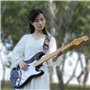 rayzm Sangle en Coton pour Guitare Acoustique/électrique ou Basse,6.5cm de Large pour les Adultes (Trop Grand pour les Enfants)