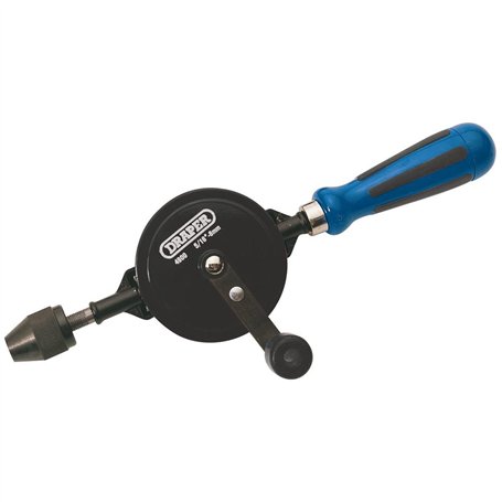 Draper 13838 Perceuse manuelle Double pignon Mandrin 8 mm