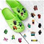 Robllox Charmes de Chaussure, 34PCS Robllox PVC Chaussure Charms Accessoires Ornements Chaussures Décorations de Chaussures de D