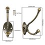 KINDPMA 8PCS Patère Porte Manteau Murale Vintage Crochet de Porte Métal Crochet de Manteau Rétro avec 16pcs Vis pour Porte-Mante