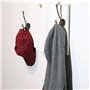 KINDPMA 8PCS Patère Porte Manteau Murale Vintage Crochet de Porte Métal Crochet de Manteau Rétro avec 16pcs Vis pour Porte-Mante