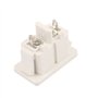sourcingmap AC250V 2.5A 2 mâle souder borne C8 connecteur entrée alimentation type