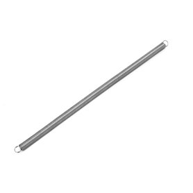 sourcing map Ressort de Traction Ressort de Tension Ressorts d'Extension 0.8mmx10mmx300mm 304 Inoxydable Acier Argenté