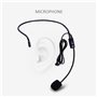 Amplificateur voix portable avec microphone casque 10W Batterie rechargeable 2000mAh Système de sonorisation amplificateur de vo