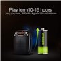 Amplificateur voix portable avec microphone casque 10W Batterie rechargeable 2000mAh Système de sonorisation amplificateur de vo