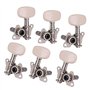 kesoto 6 Mécaniques Metal Machine Guitar Machine (3 Gauche 3 Droite) - Remplacement De La Clé De Réglage Des Cordes Pour Guitare