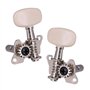 kesoto 6 Mécaniques Metal Machine Guitar Machine (3 Gauche 3 Droite) - Remplacement De La Clé De Réglage Des Cordes Pour Guitare