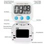 ZFYQ Minuteur de Cuisine, minuteries magnétiques numériques avec Alarme Forte et Grand écran LCD, 2 pièces