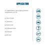 Runleader Tachymètre de Compteur horaire numérique, Rappel d'entretien, Rappel de régime Maximal, Utilisation pour Tondeuse à Ga