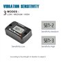 Runleader Compteur horaire numérique sans fil, vibrations activées, rappel de maintenance, minuterie de travail réinitialisable,