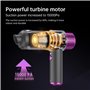 QQLIKE Aspirateur à Main, Mini aspirateur léger Portable Rechargeable par USB 15000 Pa, aspirateur Voiture 4000 mAh, aspirateur 