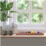 Gemwonder 9 Planètes Système Solaire Pierres Naturelles Univers Galaxie Gemme Décorations De Bureau à Domicile Cosmos Ornement A