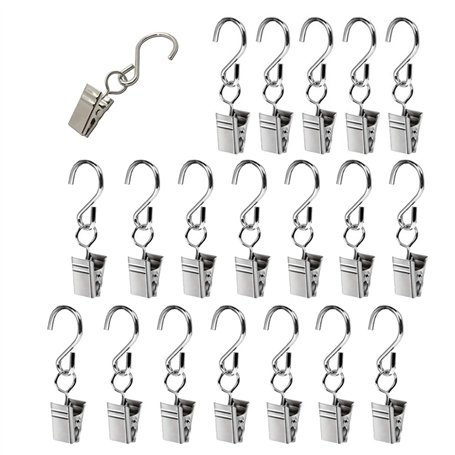 XINGSUI 20pcs Crochet de Suspension en métal